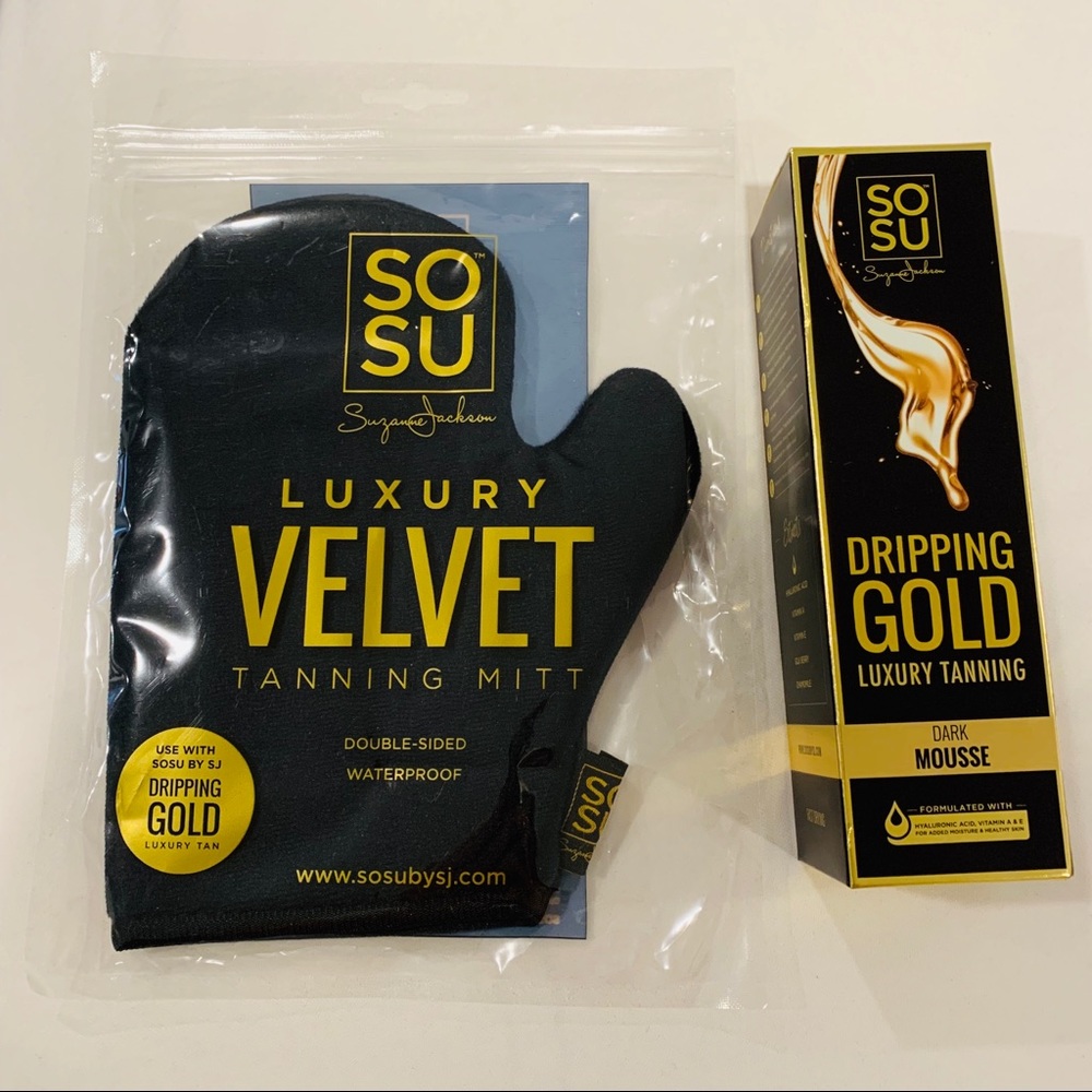 SOSU Self Tanning Mousse & Mitt 🌞